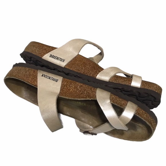 Birkenstock Mayari Rose Gold sandals Sz 40 (9-9.5) - Picture 3 of 8